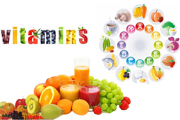 Ảnh 2: Nước ép trái cây chứa nhiều vitamin, khoáng chất