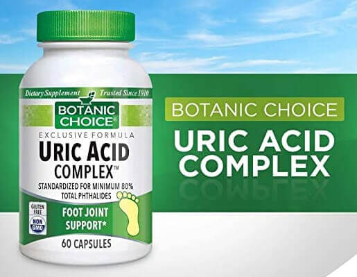 Thuốc trị gout Uric Acid Complex