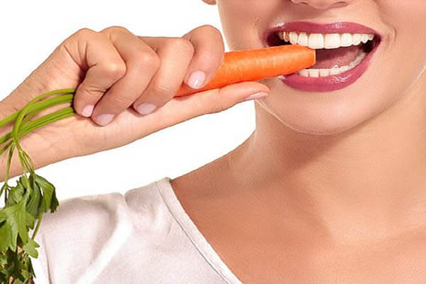 Ảnh: Cà rốt bảo vệ răng và nướu