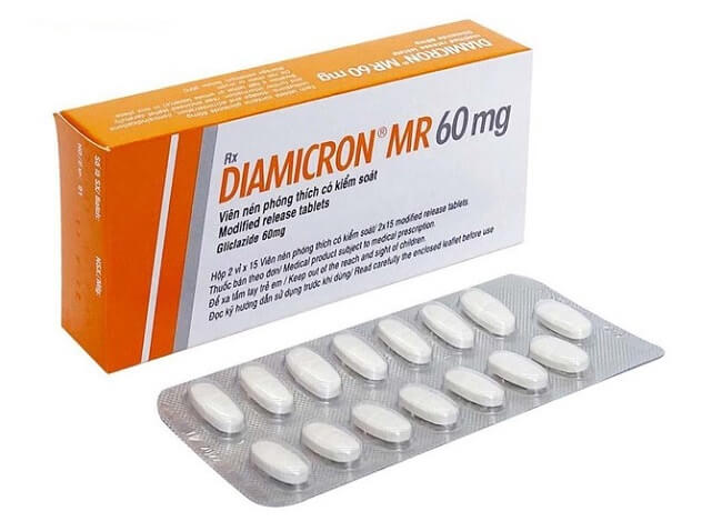 Thuốc tiểu đường Diamicron MR 60