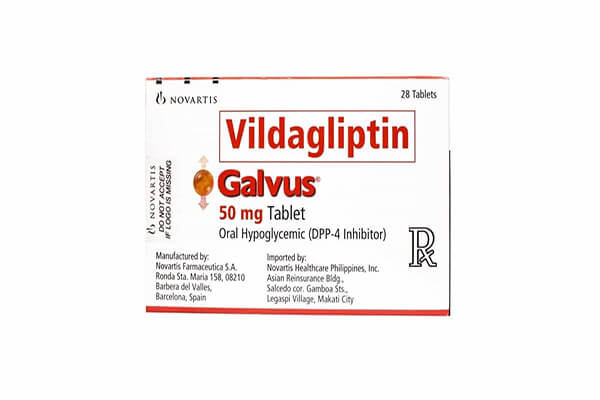 Ảnh: Thuốc Galvus được chỉ định điều trị bệnh tiểu đường tuýp 2