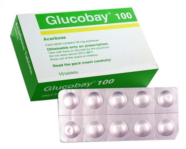 Thuốc tiểu đường Acarbose (Glucobay)