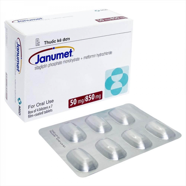 Ảnh: Thuốc trị tiểu đường Janumet