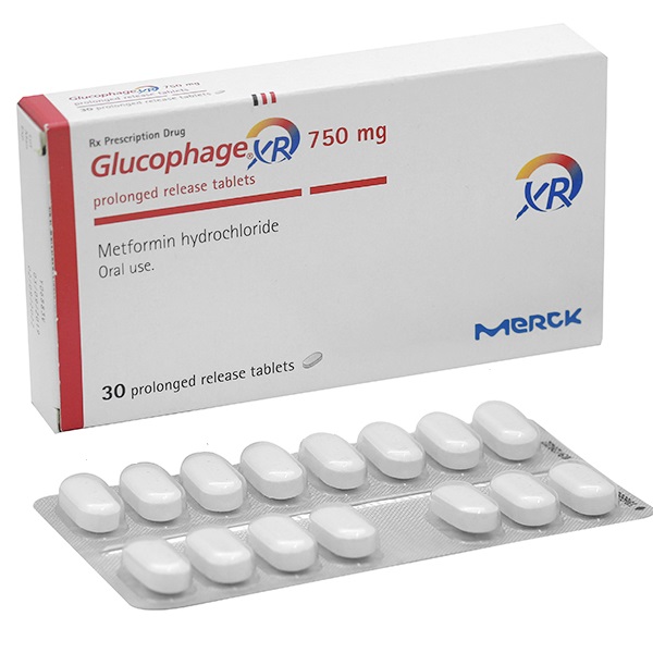 Ảnh: Thuốc tiểu đường Glucophage XR