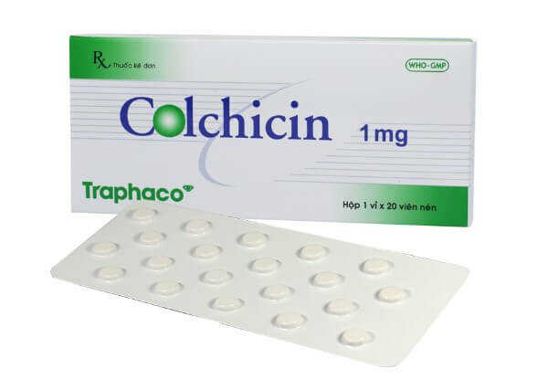 Ảnh: Thuốc Colchicine được sử dụng điều trị gout