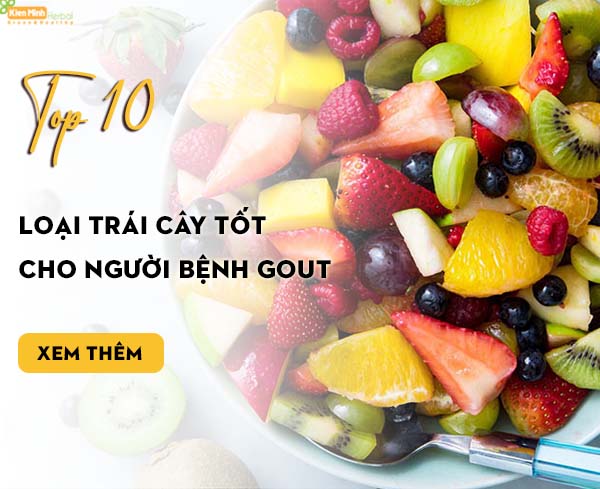 Những loại trái cây nào tốt cho người bệnh gout?