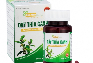 Viên Dây Thìa Canh Kiên Minh (60 viên) hỗ trợ giảm đường huyết